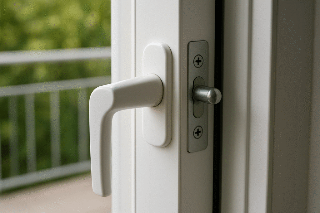 Pilzkopfverriegelung Balkontür