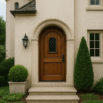 Schloss ausbauen Haustür