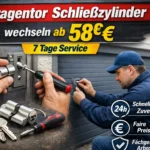 Garagentor Schließzylinder wechseln