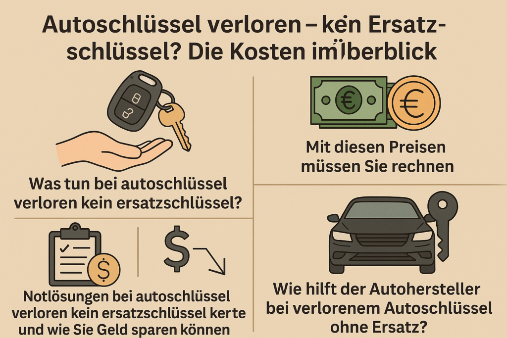 Autoschlüssel verloren