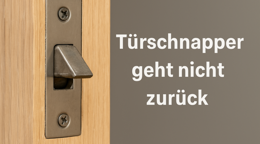Türschnapper geht nicht zurück