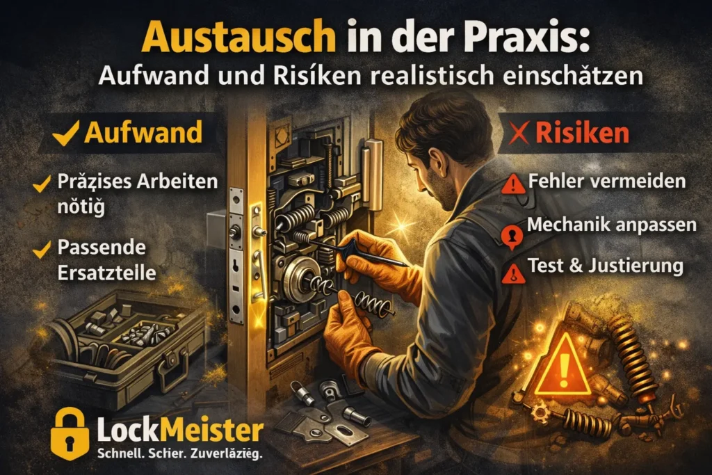 Austausch in der Praxis: Aufwand und Risiken realistisch einschätzen