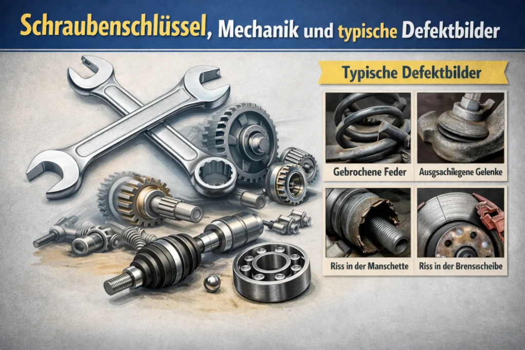 Feder, Mechanik und typische Defektbilder