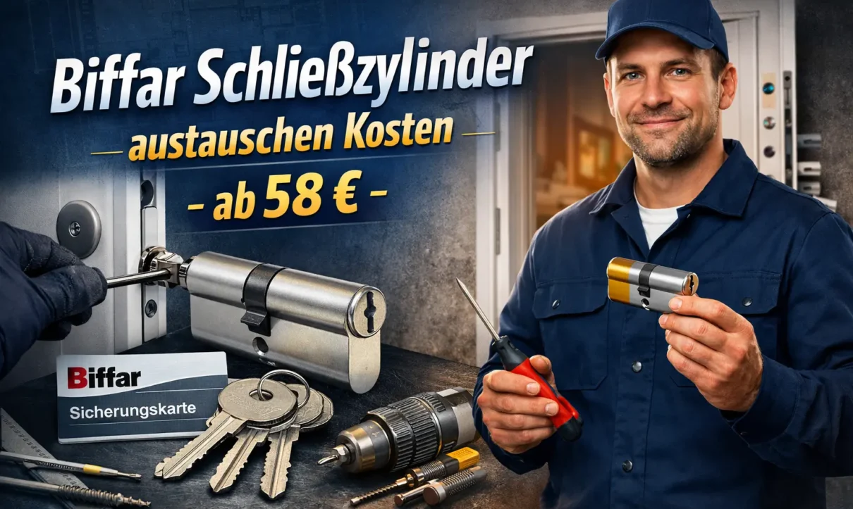 Biffar Schließzylinder austauschen Kosten