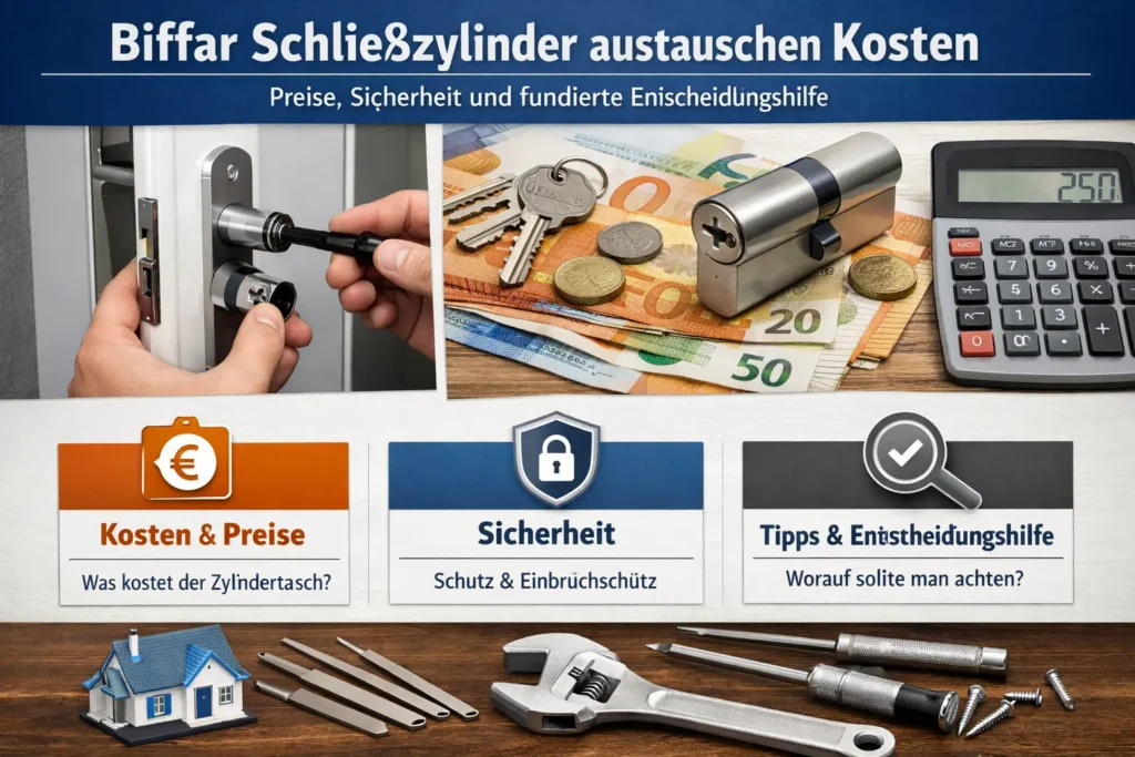 Biffar Schließzylinder austauschen Kosten – Preise, Sicherheit und fundierte Entscheidungshilfe