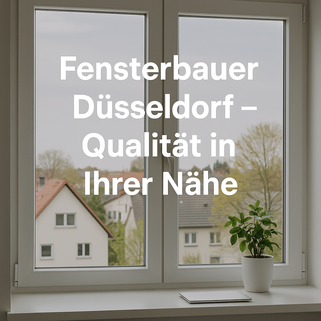 Fensterbauer Düsseldorf