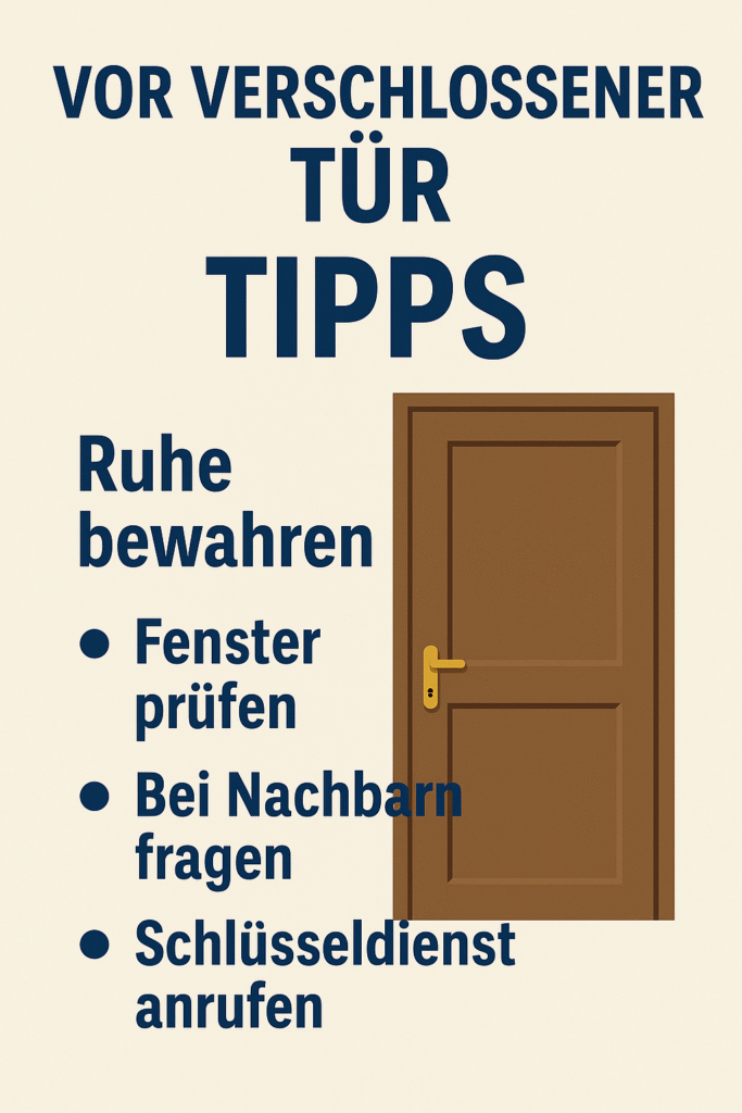 Tür geschlossen wie öffnen