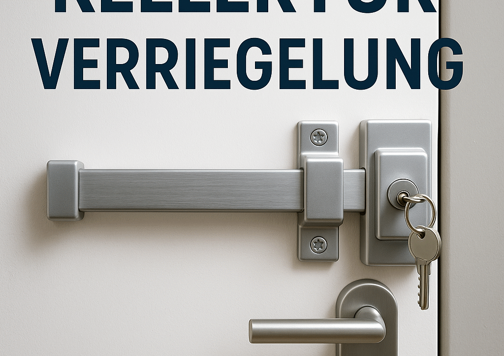Kellertür Verriegelung