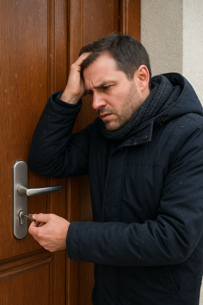 Haustür lässt sich nicht aufschließen
