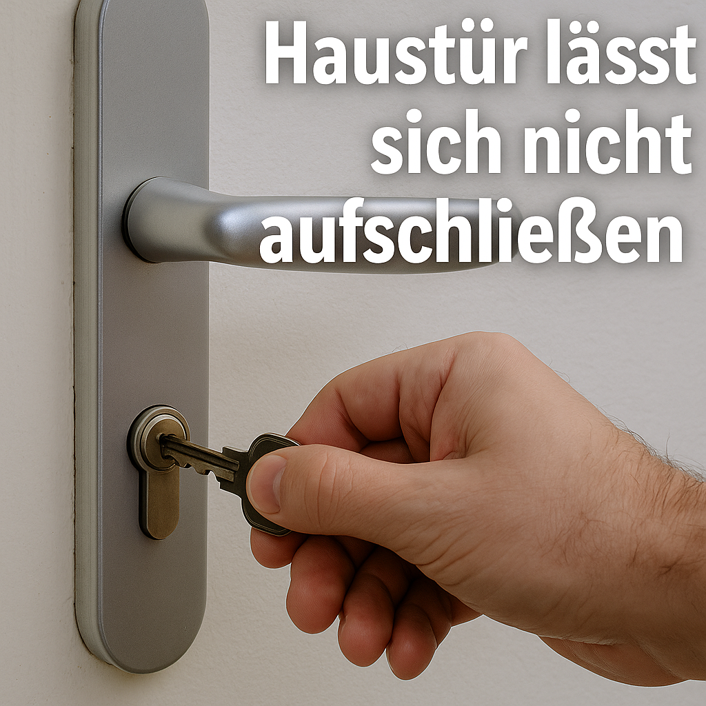 Haustür lässt sich nicht aufschließen
