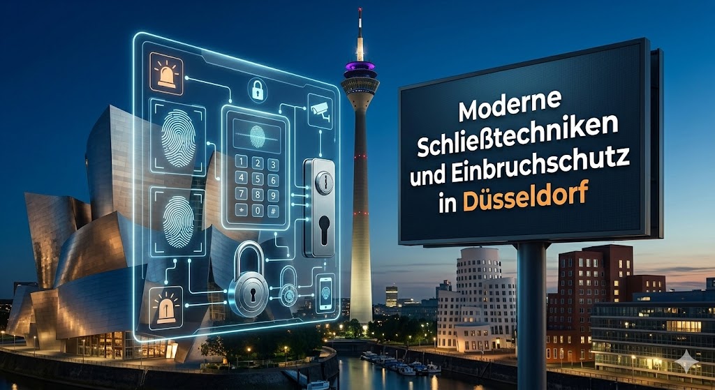 Moderne Schließtechniken und Einbruchschutz in Düsseldorf