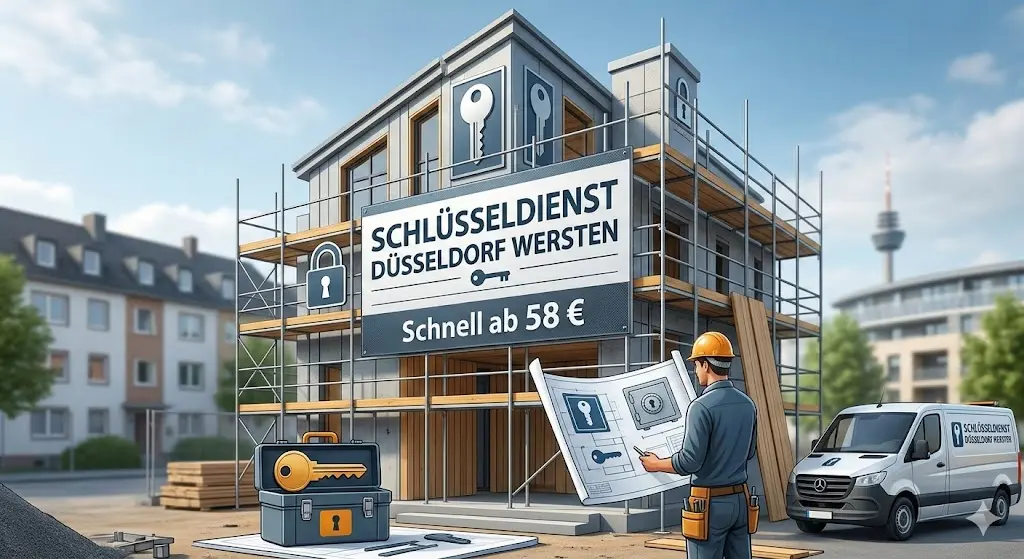 Schlüsseldienst düsseldorf wersten: Schnell ab 58 €