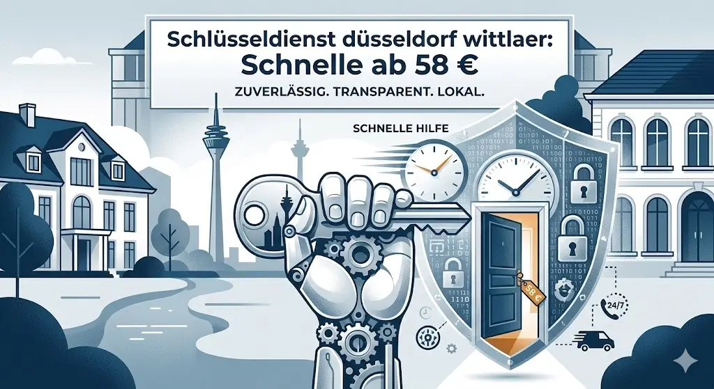 Schlüsseldienst düsseldorf wittlaer: Schnelle ab 58 €