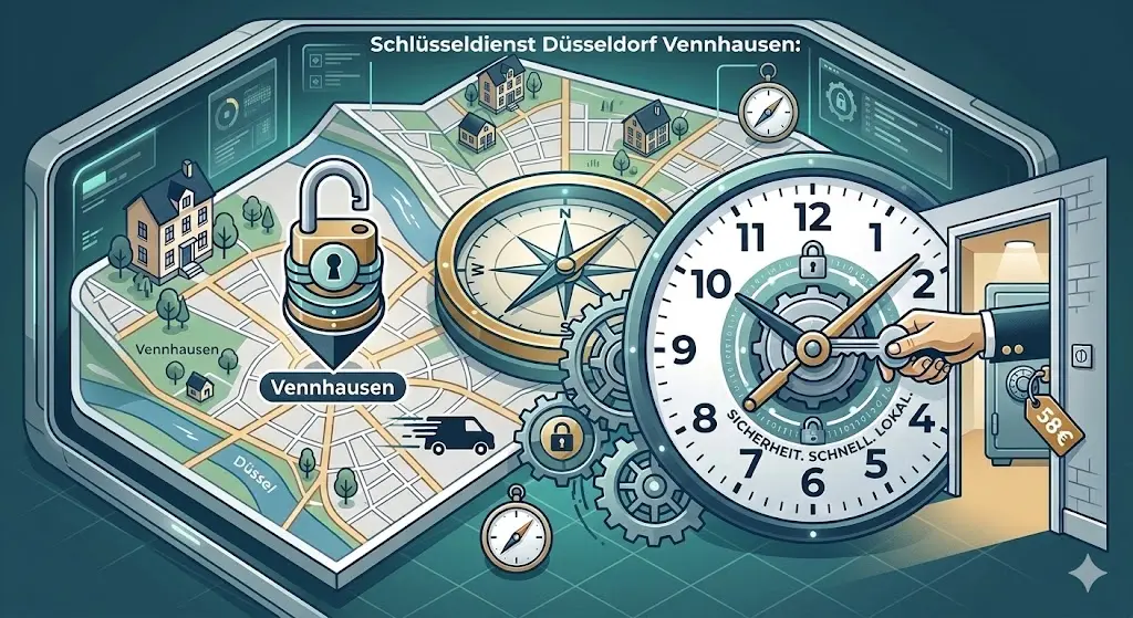 Warum ein zuverlässiger schlüsseldienst düsseldorf vennhausen wichtig ist