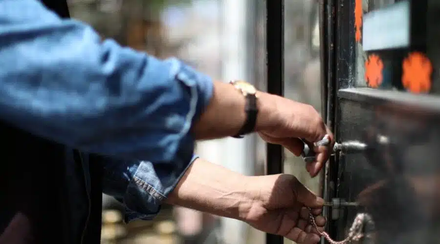 falle turschloss defekt