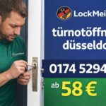 Schlüsseldienst Düsseldorf Türnotöffnung – LockMeister Techniker öffnet Tür schnell ab 58€
