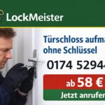 Schlüsseldienst LockMeister öffnet Türschloss ohne Schlüssel – schneller Service ab 58€ in Deutschland.