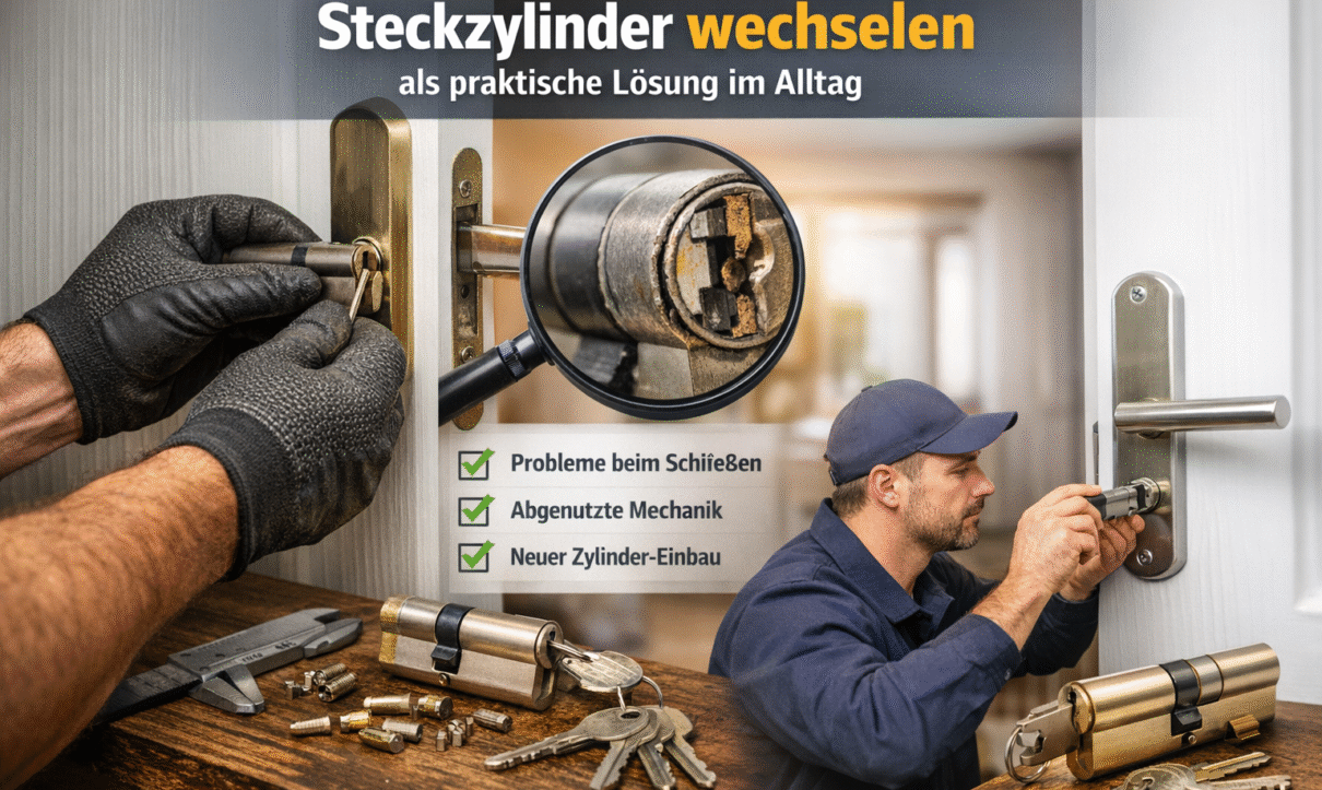 steckzylinder wechseln