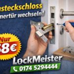 einsteckschloss zimmertür wechseln