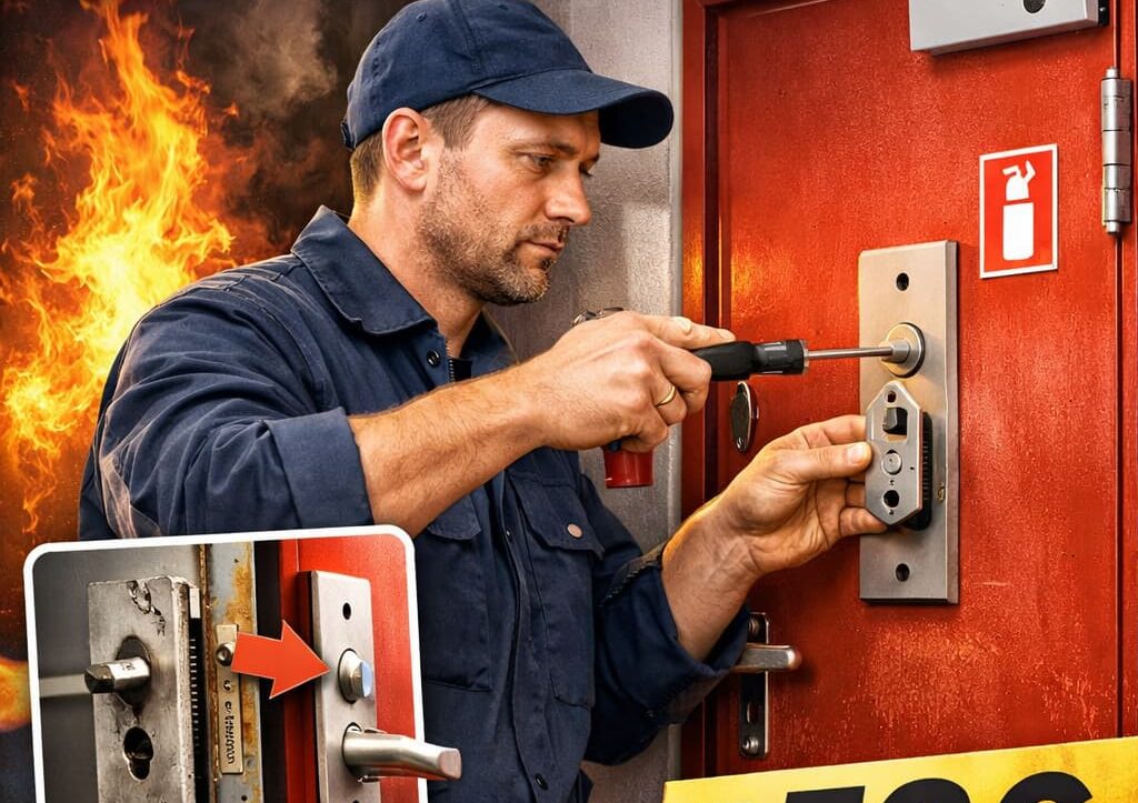 brandschutztür schloss austauschen