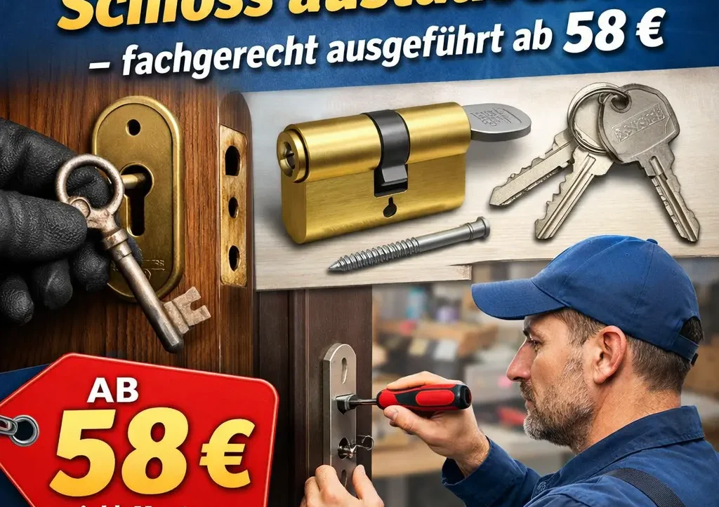 bartschlüssel schloss austauschen
