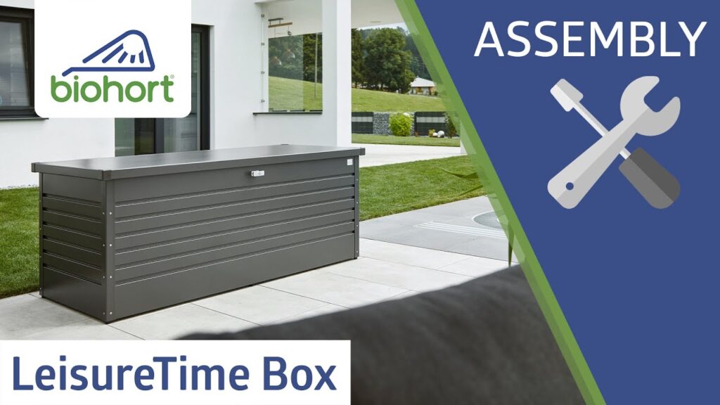 Biohort LeisureTime Box - Assembly - YouTube biohort schloss austauschen