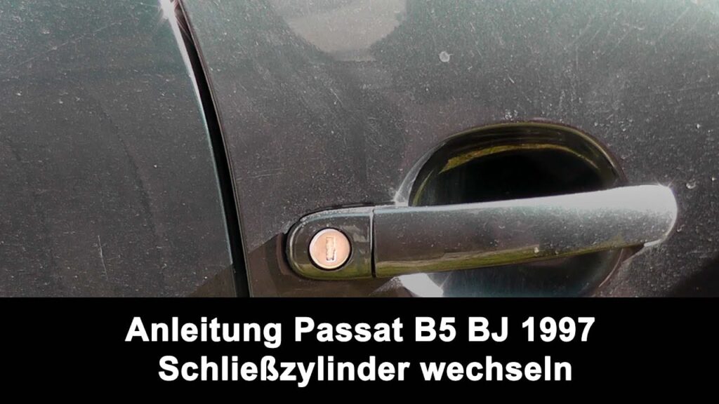 Anleitung Passat B5 BJ 1997 Schließzylinder wechseln - YouTube Präzise Diagnose vor dem fawo Schließzylinder wechseln