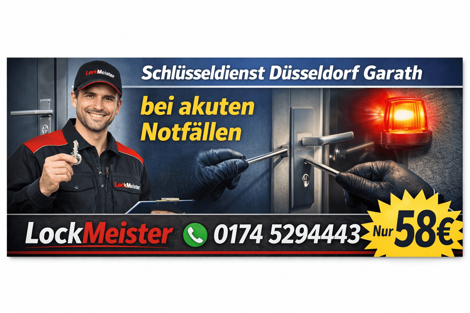 Schlüsseldienst Düsseldorf Garath