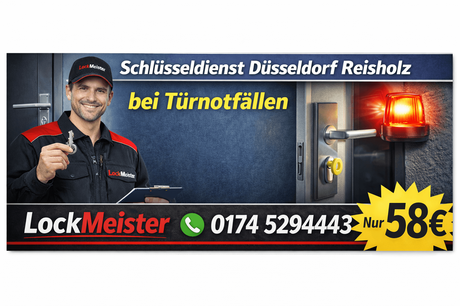 Schlüsseldienst Düsseldorf Reisholz