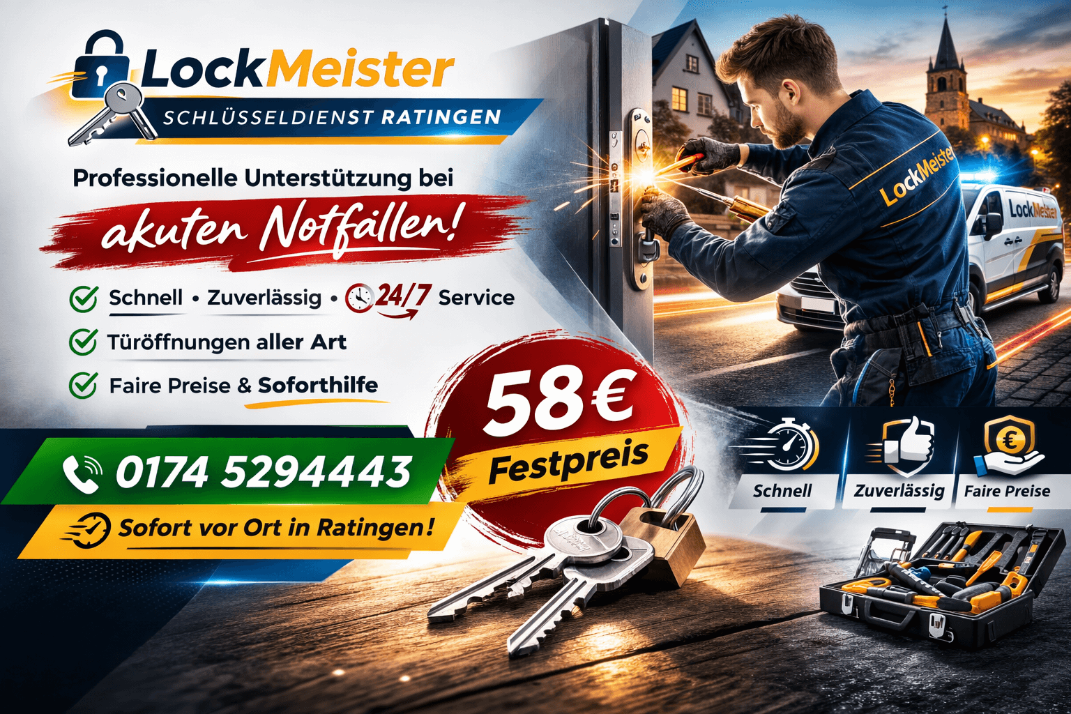 schlüsseldienst ratingen