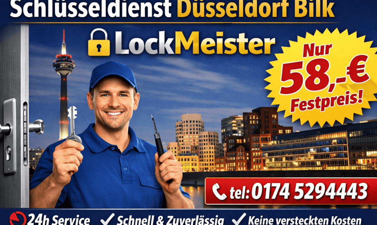 schlüsseldienst düsseldorf bilk