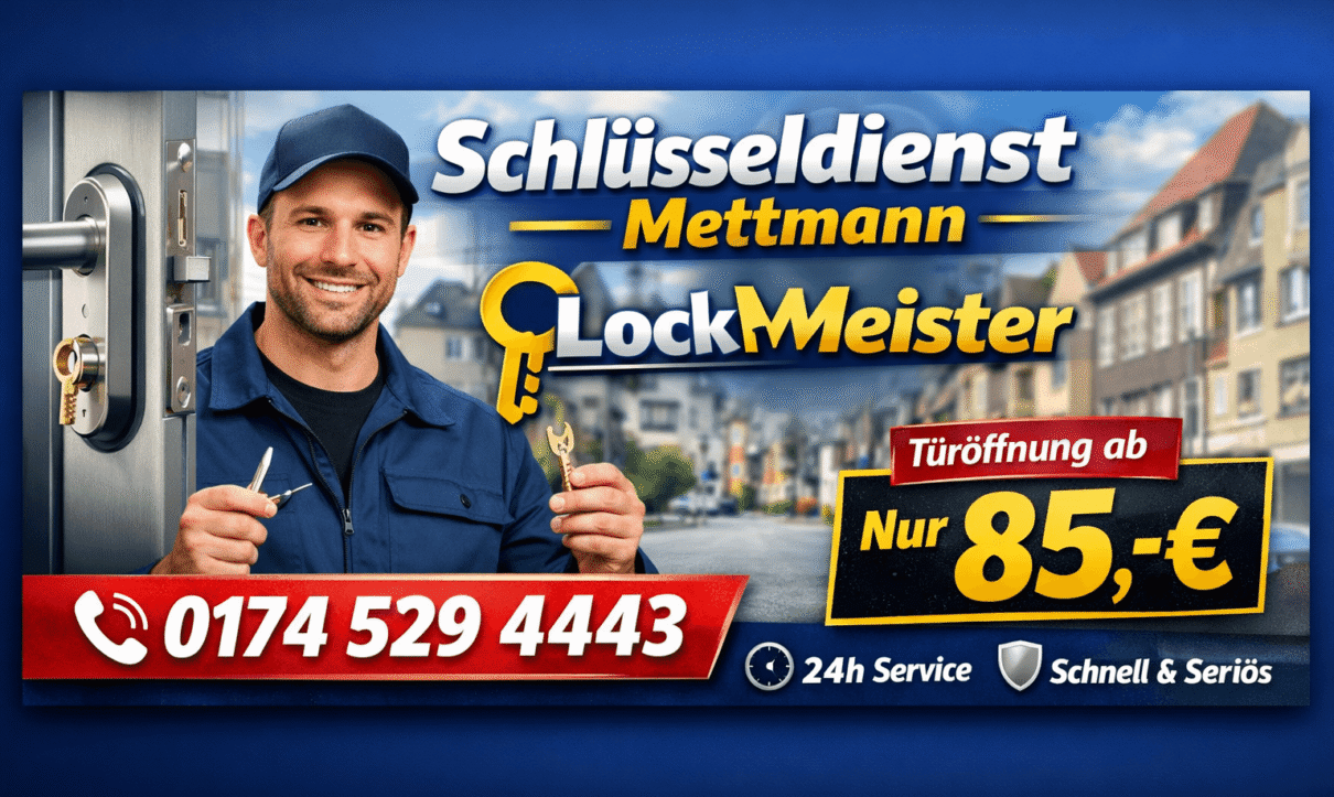 schlüsseldienst mettmann