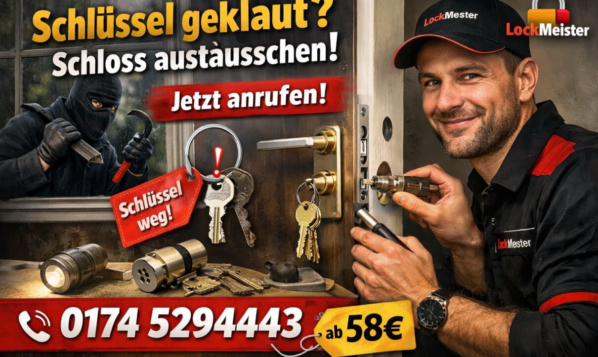 schlüssel notdienst klinker schloss austauschen In der Praxis beginnt diese mechanische Maßnahme mit einer Funktionsprüfung von Falle, Riegelhub und Zylinderlauf, weil schwergängige Bauteile oft bereits vor dem Vorfall vorhanden waren. Wenn die Zugangskette nicht mehr nachvollziehbar ist, wird schlüssel geklaut schloss als Eingriff so geplant, dass Türblatt, Zarge und Schließblech nicht verspannt werden. Dazu gehört die Kontrolle der Zylinderlänge, der Mitnehmerstellung und der Schutzbeschlag-Montage, um spätere Reibstellen zu vermeiden. Genau diese Art der mechanischen Bewertung gehört zur täglichen Praxis von LockMeister Düsseldorf.