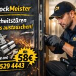 Sicherheitstüren schloss austauschen