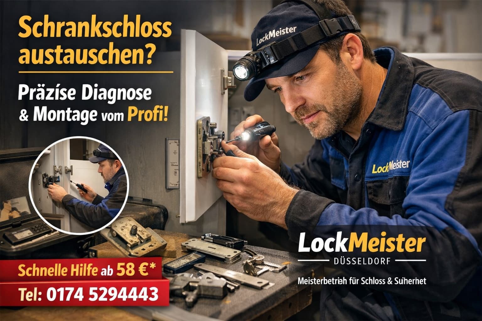 schrank schloss austauschen