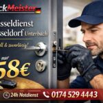 Schlüsseldienst Düsseldorf Unterbach – Türöffnung durch LockMeister ab 58€.