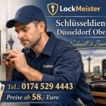 Schlüsseldienst Düsseldorf Oberbilk Techniker öffnet Tür – LockMeister, Preise ab 58€ Tel.