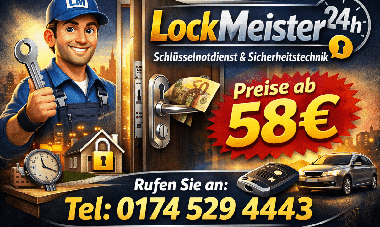 schlüsseldienst düsseldorf lohausen