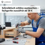 Schreibtisch schloss austauschen – fachgerecht ausgeführt ab 58 €