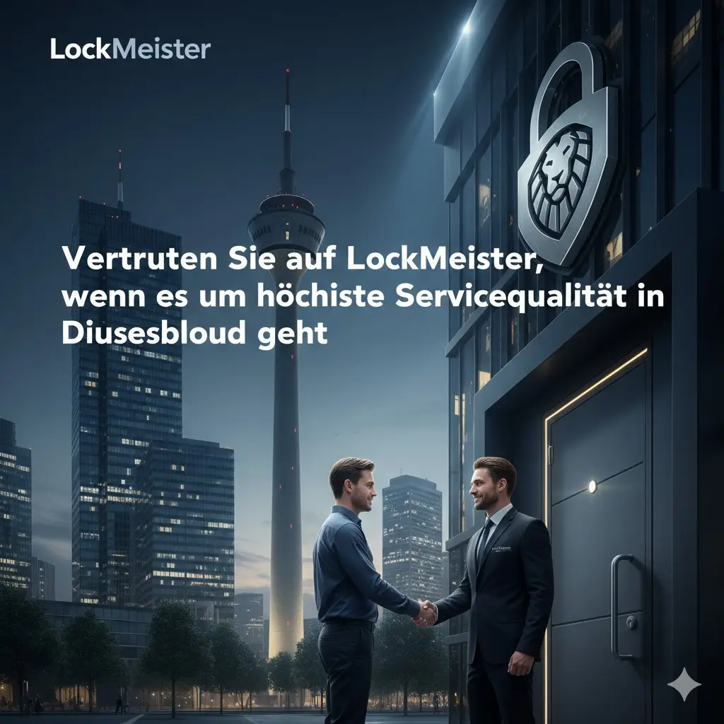 Vertrauen Sie auf LockMeister, wenn es um höchste Servicequalität in Düsseldorf geht