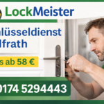 Schlüsseldienst Wülfrath – LockMeister Techniker öffnet Tür, ab 58 €