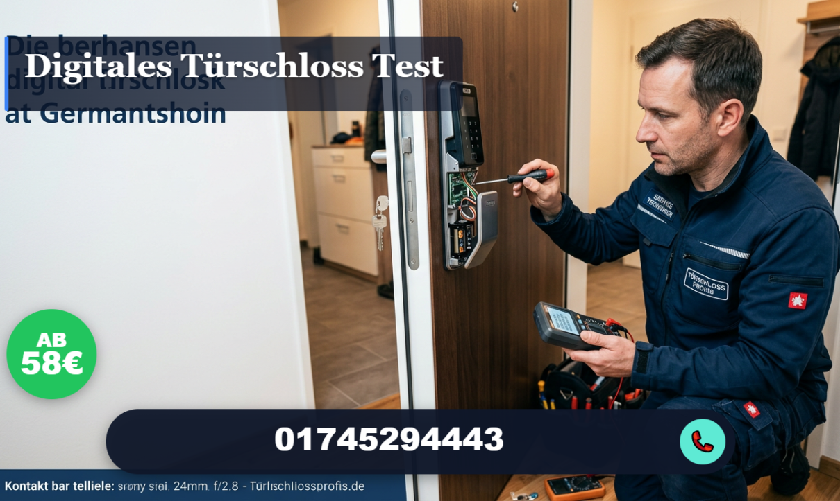 digitales türschloss test
