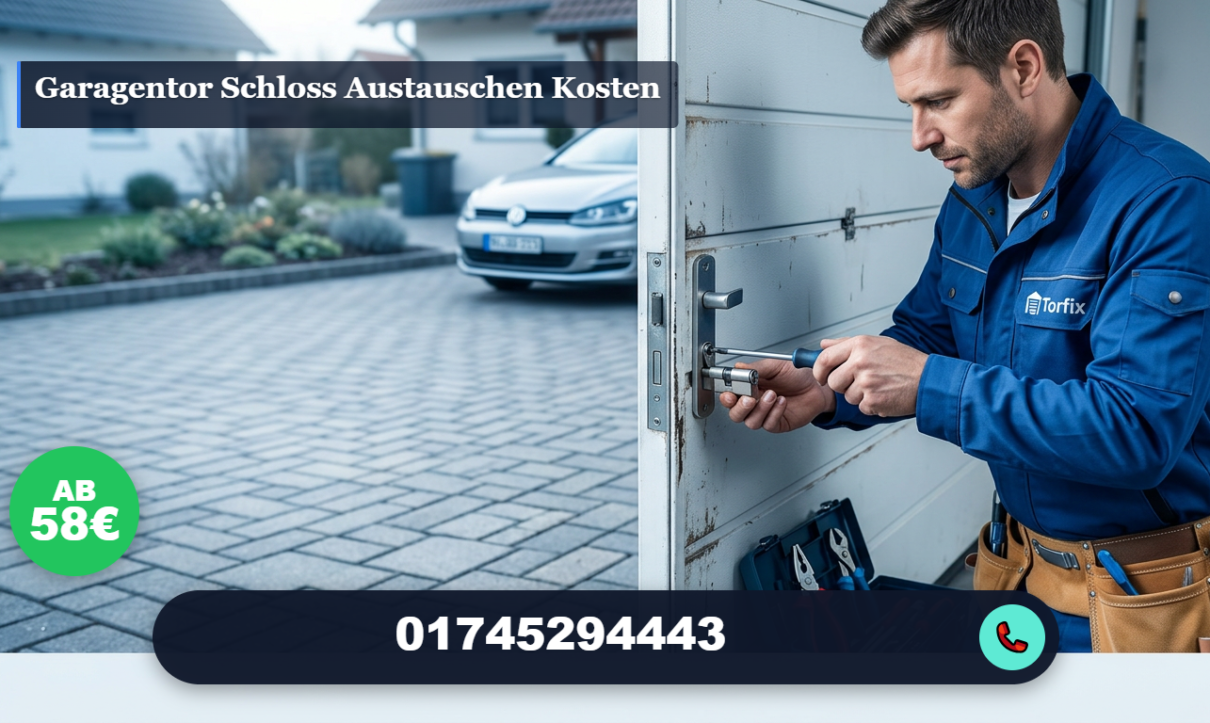garagentor schloss austauschen kosten