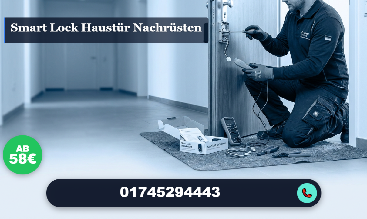 smart lock haustür nachrüsten