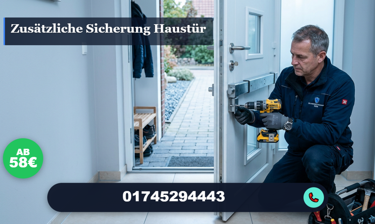 zusätzliche sicherung haustür