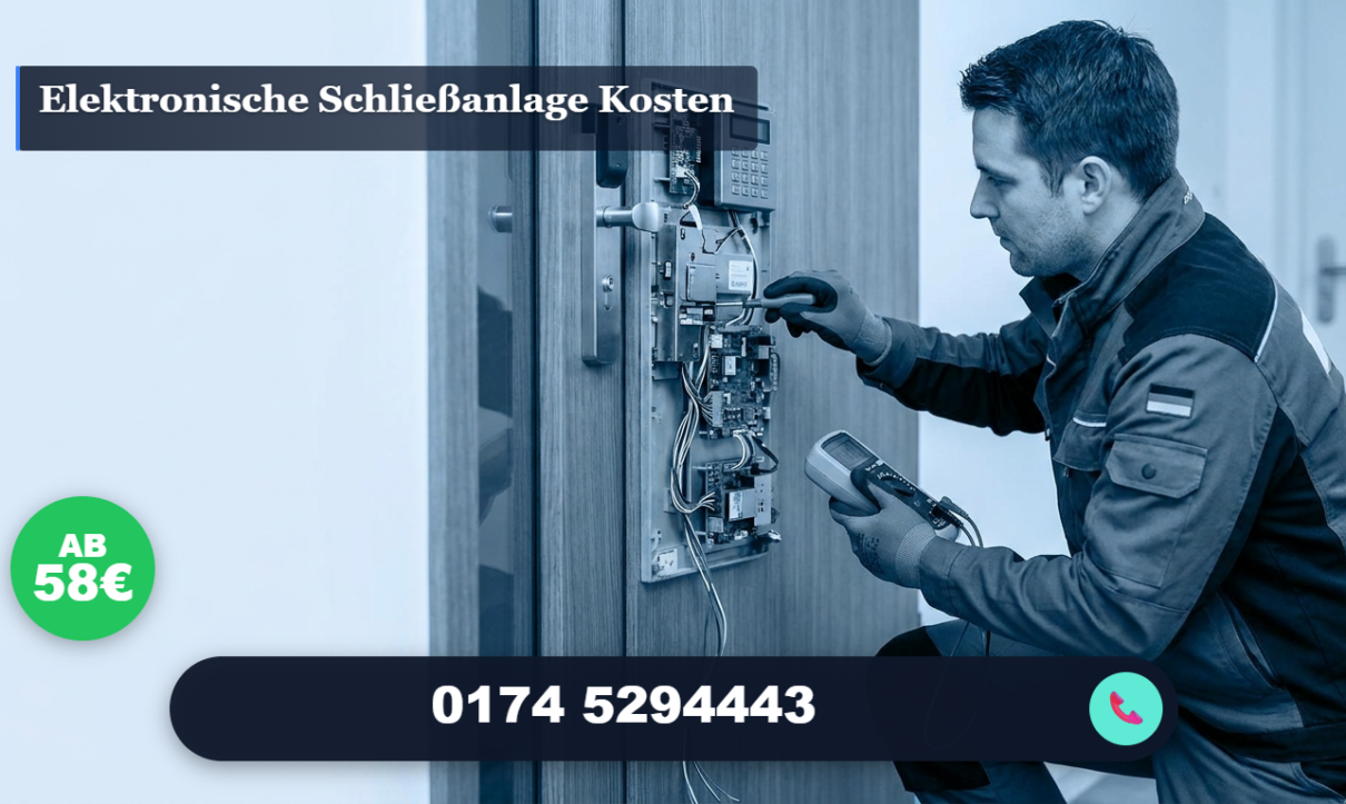 elektronische schließanlage kosten