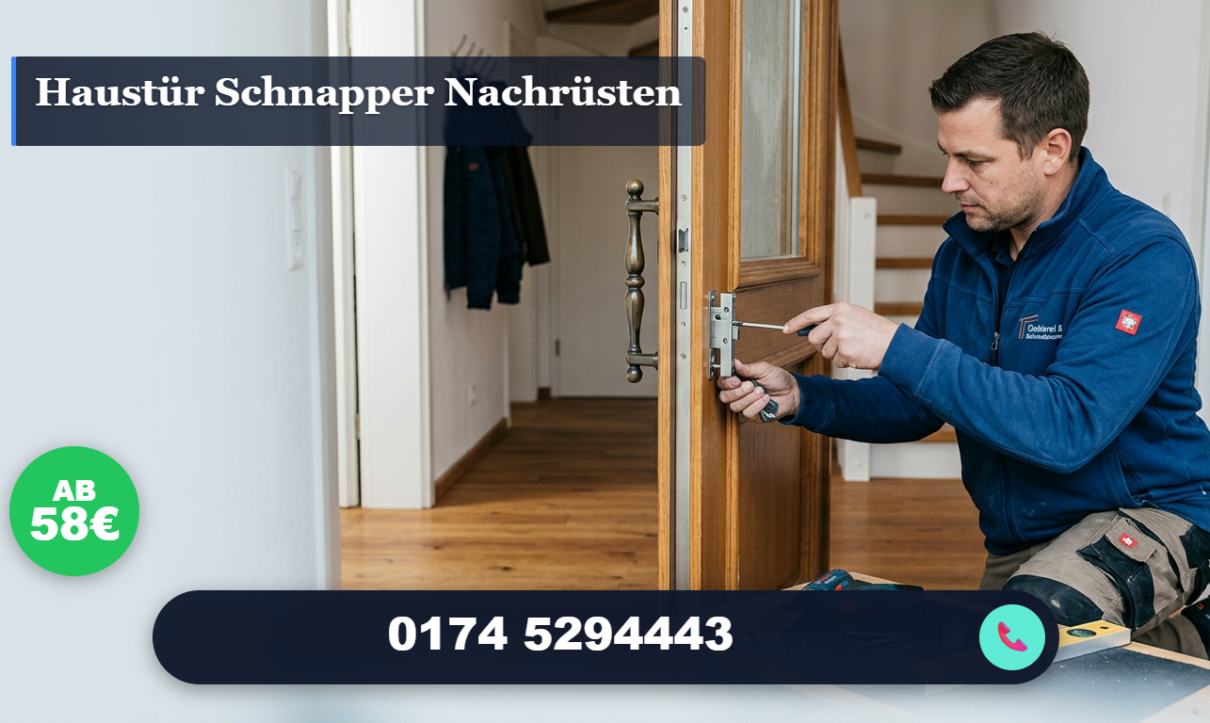 haustür schnapper nachrüsten