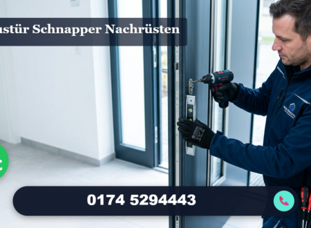 Schema eines Türschnappers.