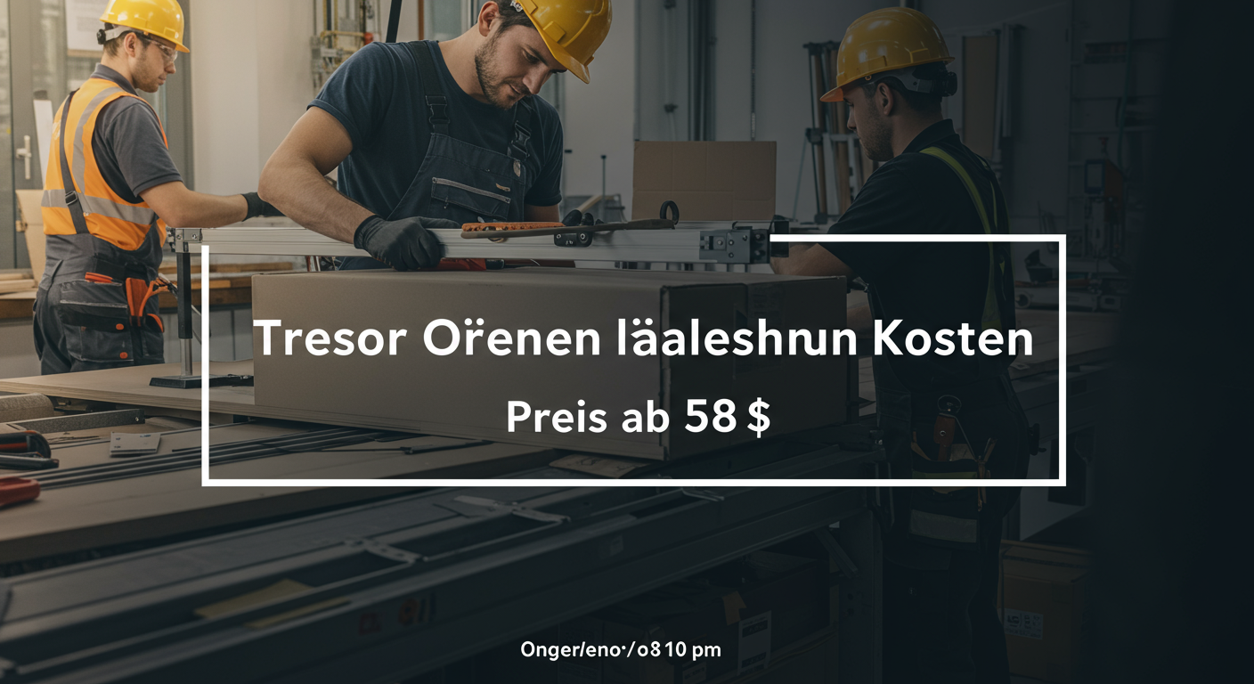 Tresor öffnen lassen Kosten