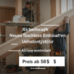 Neues Türschloss einbauen Wohnungstür